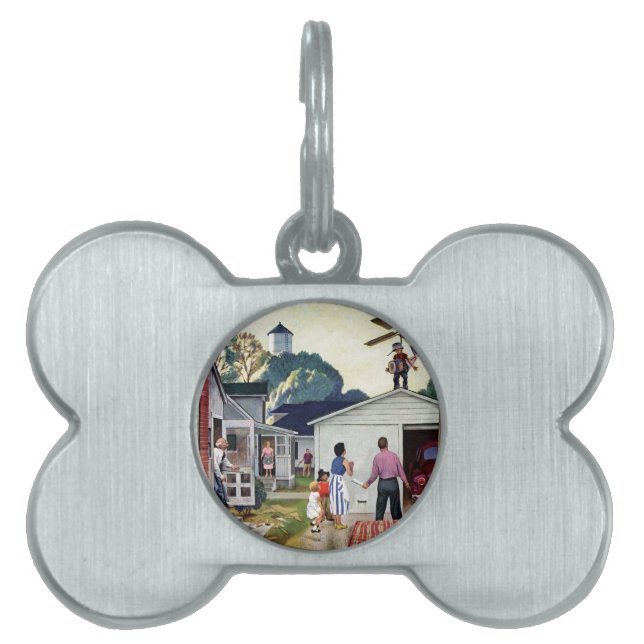 Learning to Fly Pet Tag (Front)