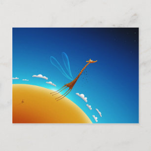 Learning To Fly Postcard