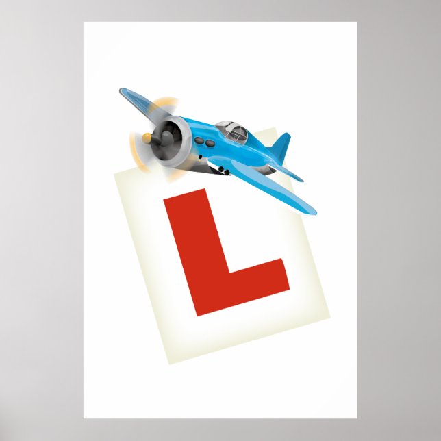 Learning to fly poster (Front)