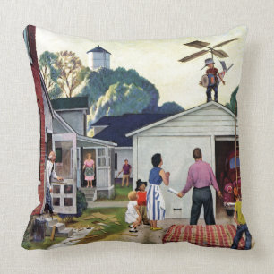 Learning to Fly Throw Pillow