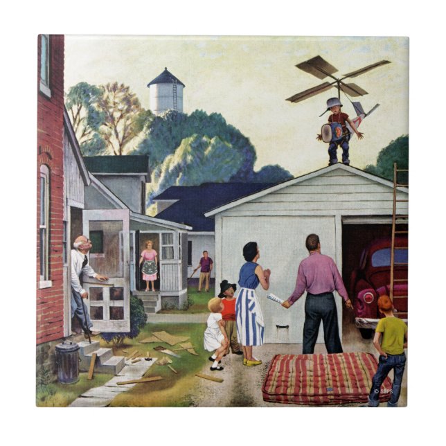 Learning to Fly Tile (Front)