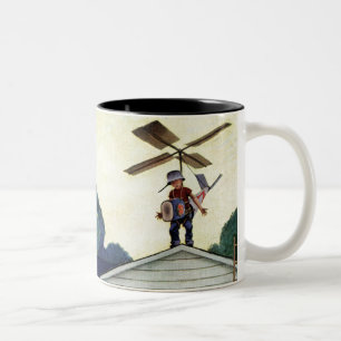 Learning to Fly Two-Tone Coffee Mug