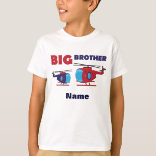 LearningCandy Big Brother Helicopter Personalized T-Shirt