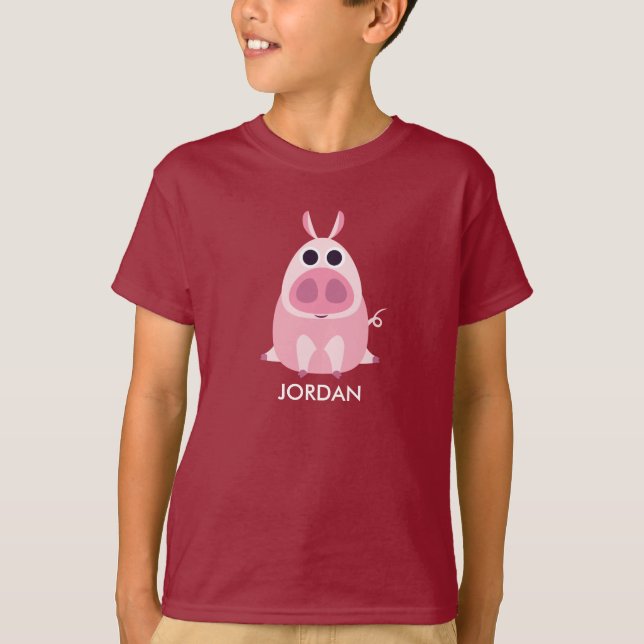 Leary the Pig T-Shirt (Front)