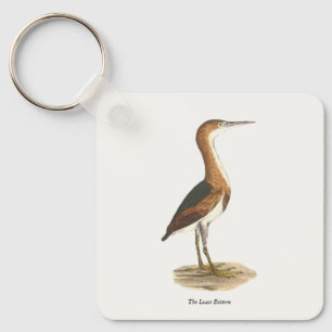 Least Bittern (Ixobrychus exilis) New York Birds Keychain