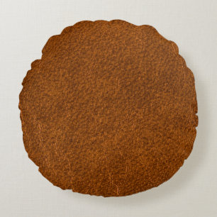 Leather backgroundanimal, home decor, background, round pillow