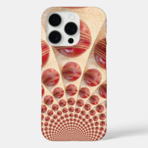 Leather Ball Rhythm Cricket Balls: Rhythmic Array iPhone 16 Pro Case