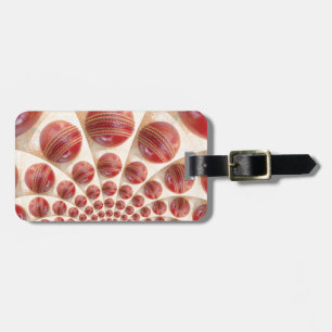 Leather Ball Rhythm Cricket Balls: Rhythmic Array Luggage Tag