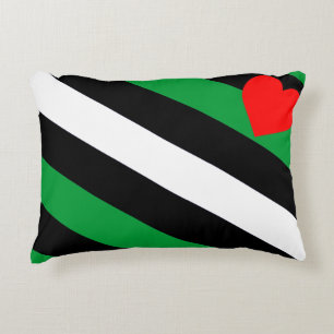 Leather Boi Pride Flag Accent Pillow