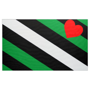 Leather Boi Pride Flag Fabric