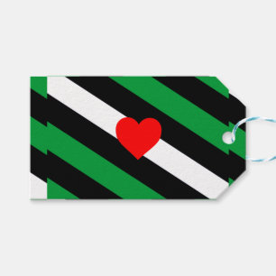 Leather Boi Pride Flag Gift Tags