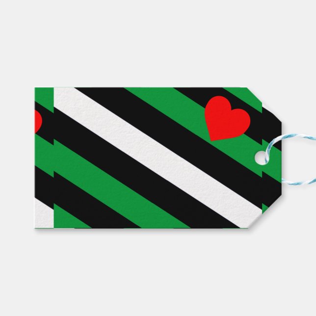 Leather Boi Pride Flag Gift Tags (Front (Horizontal))