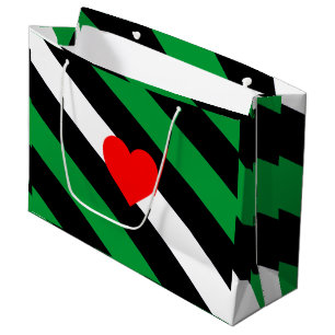 Leather Boi Pride Flag Large Gift Bag