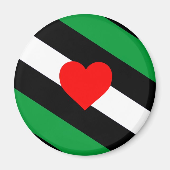 Leather Boi Pride Flag Magnet (Front)