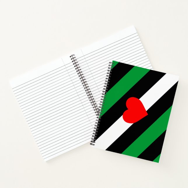 Leather Boi Pride Flag Notebook (Inside)