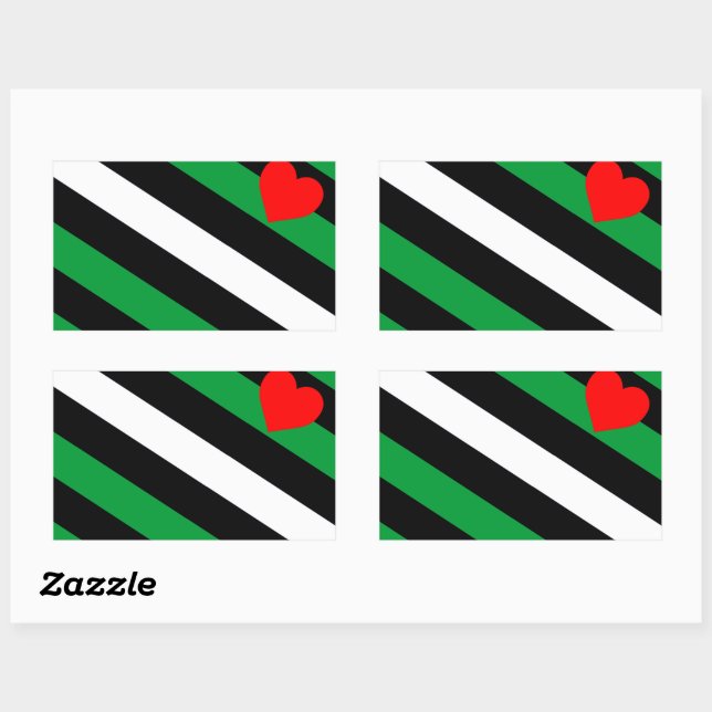 Leather Boi Pride Flag Sticker (Sheet)