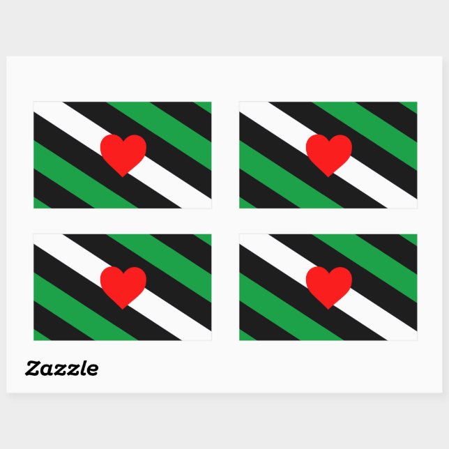 Leather Boi Pride Flag Sticker (Sheet)