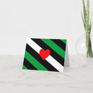 Leather Boi Pride Flag Thank You Card