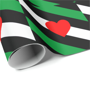 Leather Boi Pride Flag Wrapping Paper
