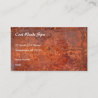 Leather Bound Antique Book Cover Appointment Card