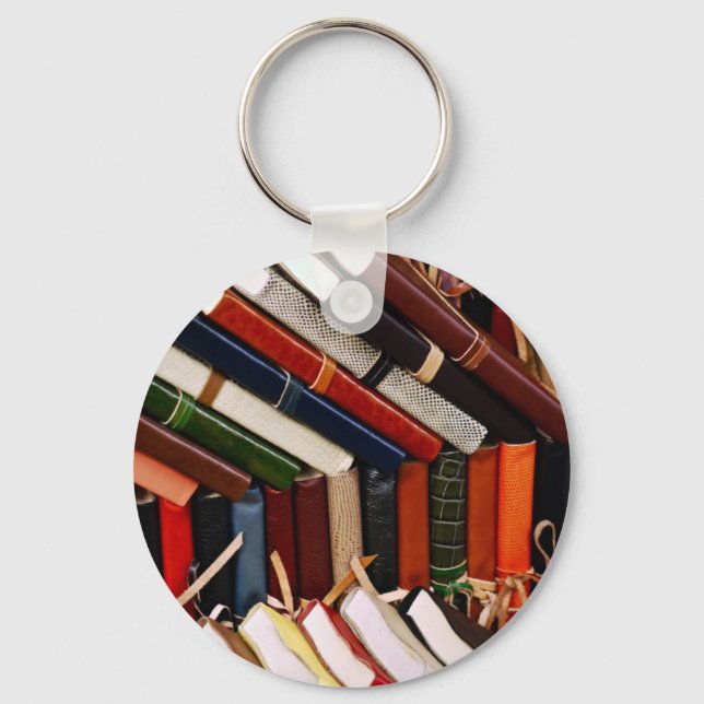 Leather-Bound Journals Keychain (Front)
