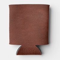 Leather Can Cooler