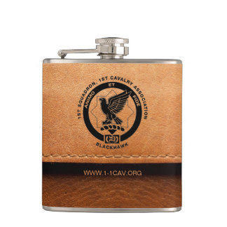 Leather Cav Flask