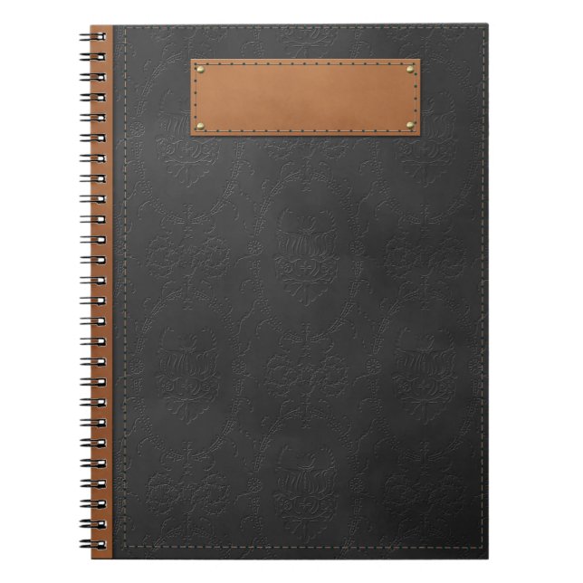 Leather cover notebook (Front)