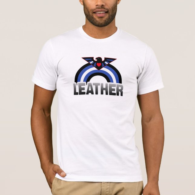 Leather Eagle Pride T-Shirt (Front)