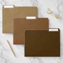 Leather File Folders