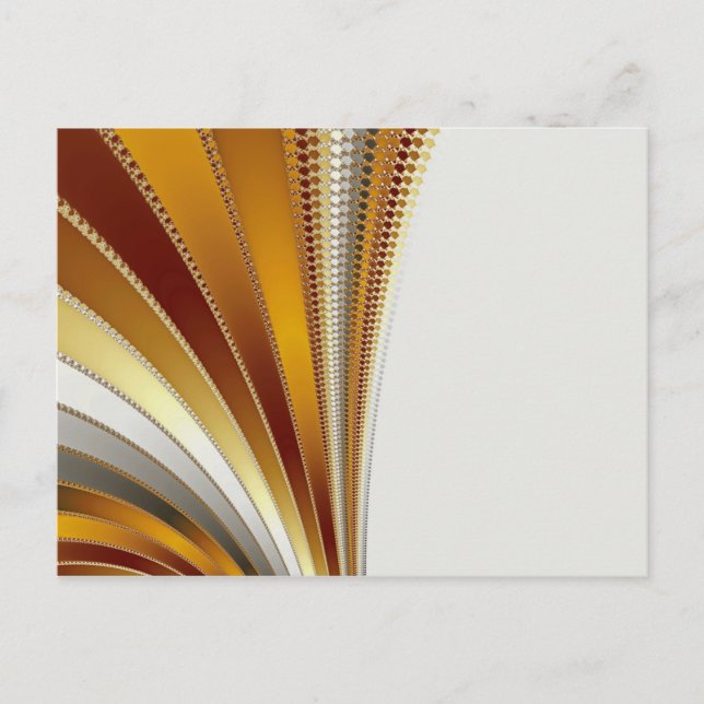 Leather - Fractal Postcard (Front)