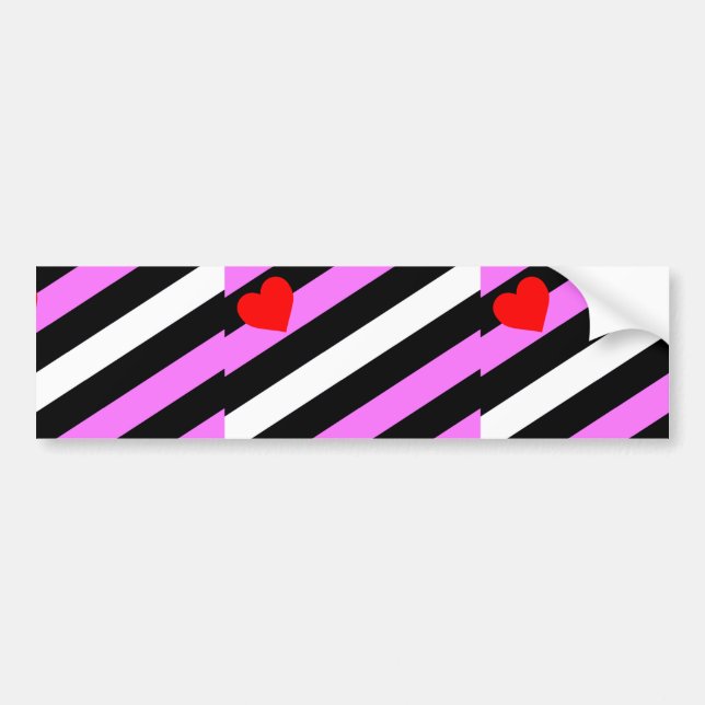 Leather Girl Pride Flag Bumper Sticker (Front)