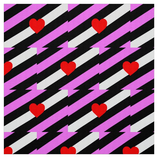 Leather Girl Pride Flag Fabric (Swatch)