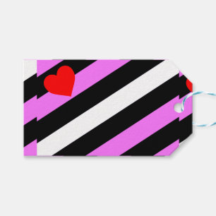 Leather Girl Pride Flag Gift Tags