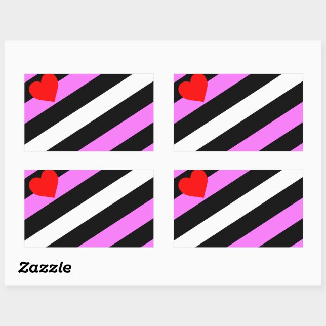 Leather Girl Pride Flag Sticker (Sheet)