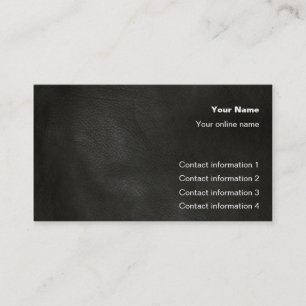Leather Grain Trick card /