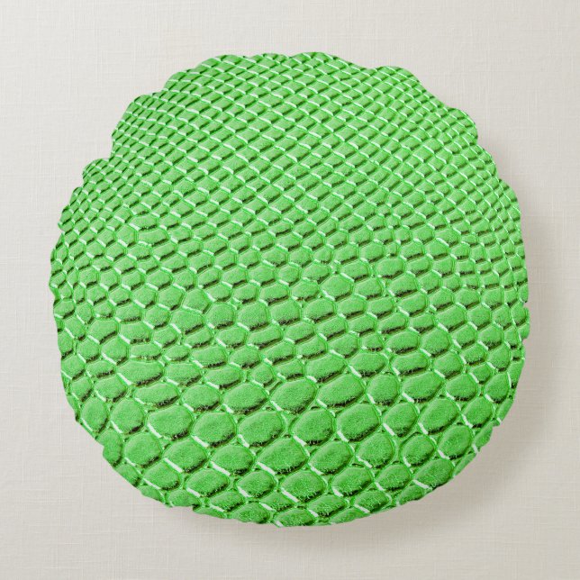 Leather grunge texture,  vintage backgroundabstrac round pillow (Front)