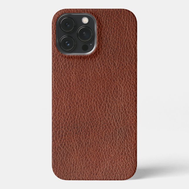 Leather iPhone 13 Pro Max Case (Back)