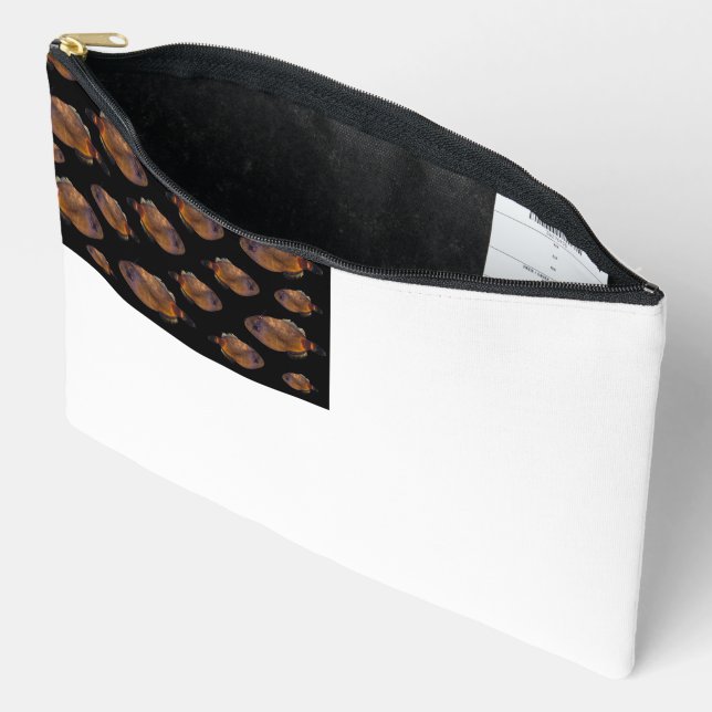 Leather Jacket Fish,  Accessory Pouch (Open)