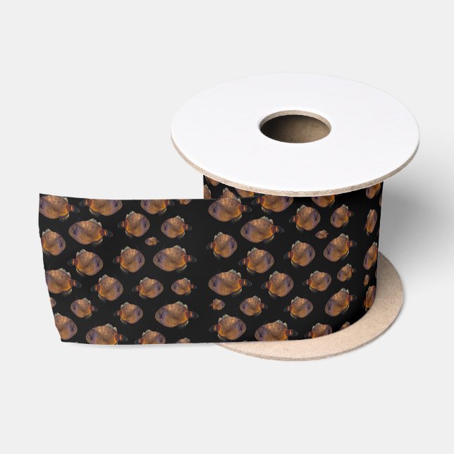 Leather Jacket Fish, Satin Ribbon (Spool)