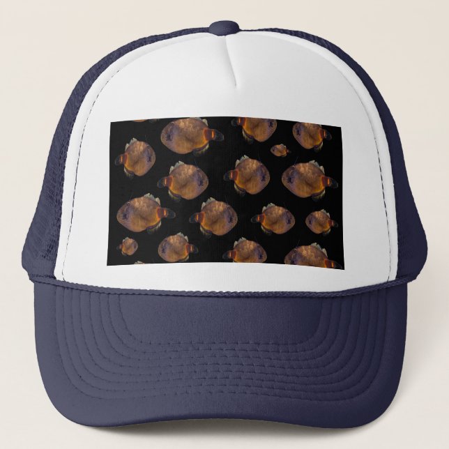 Leather Jacket Fish, Truckers Hat (Front)