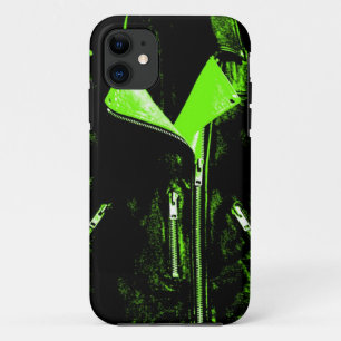 Leather Jacket Green iPhone 5 case