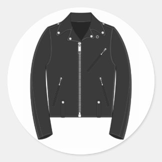 Leather Jacket Sticker