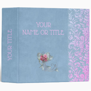Leather Lace Elegant Weddings Binder