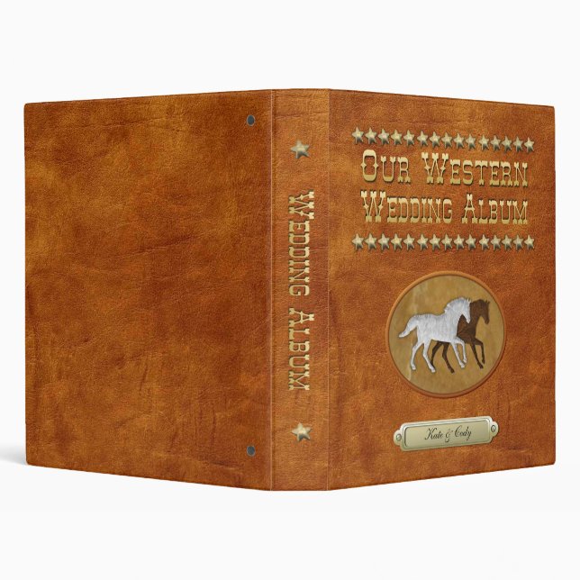Leather & Lace Horses Binder (Background)
