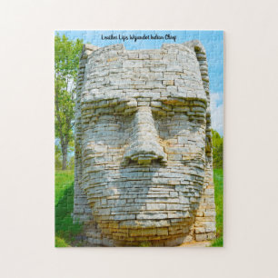 Leather Lips Wyandot Indian Chief Jigsaw Puzzle