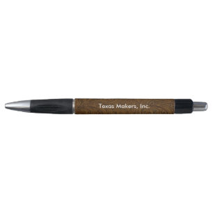 Leather Look Country Western Personalized Pen
