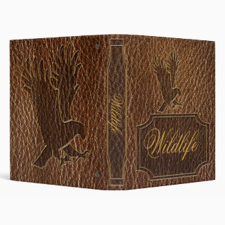 Leather-Look Eagle Binder