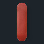 Leather Look Elegant Red Brown Template Skateboard<br><div class="desc">Custom Add Your Text Name Image Logo Modern Elegant Template Leather Look Skateboard.</div>