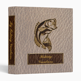 Leather-Look Fish Soft Binder